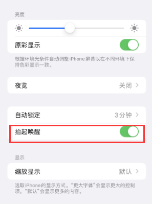 资兴苹果授权维修站分享iPhone轻点无法唤醒怎么办