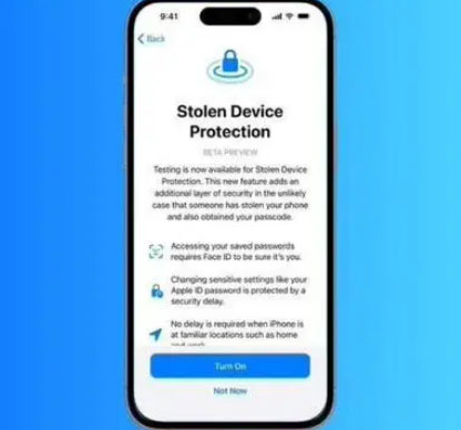 资兴苹果授权维修店分享被盗设备保护功能开启方法 