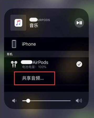 资兴苹果14音频维修点分享iPhone14音频共享设置方法 